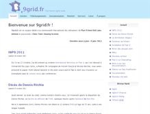 Tablet Screenshot of 9grid.fr